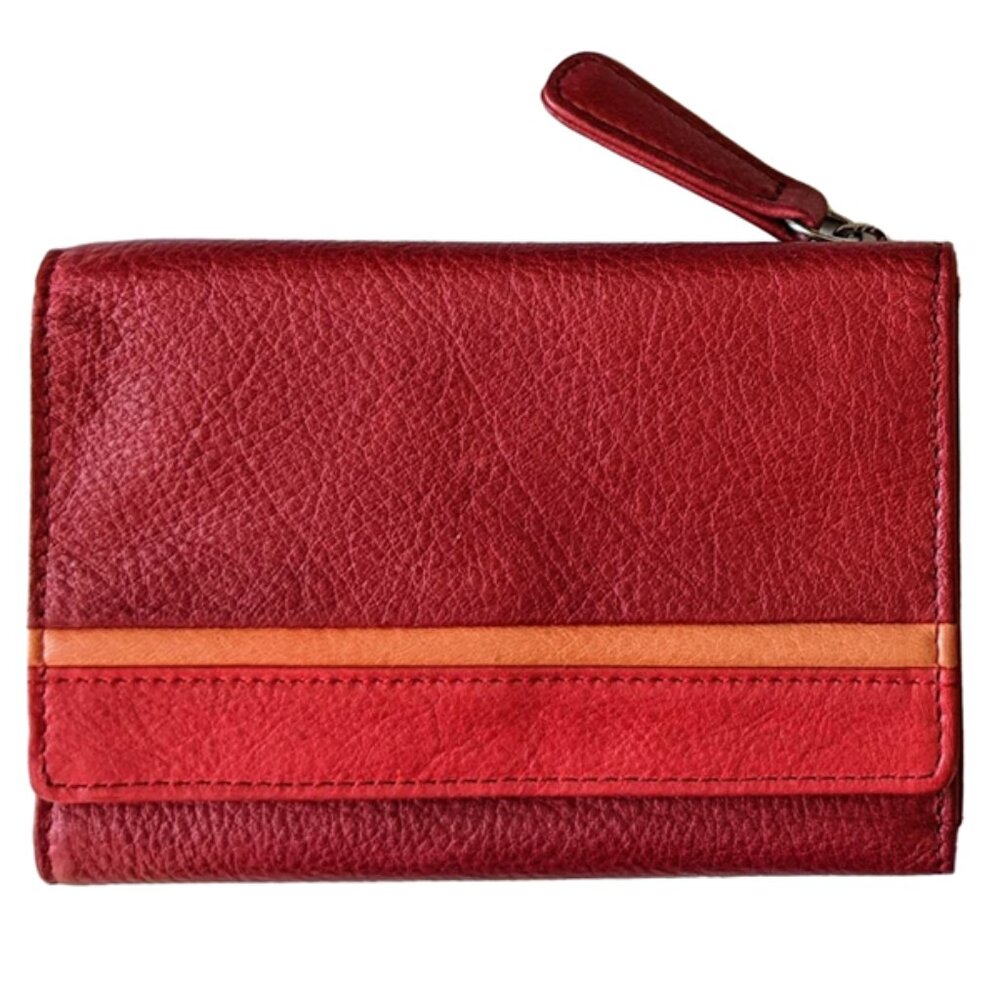 Osgoode Marley Leather Women's 5" Striped RFID Wallet New